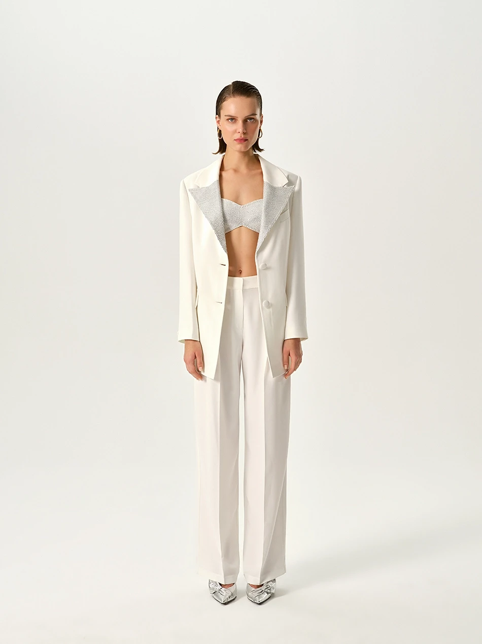 DIANA Stone-Embellished Jacket