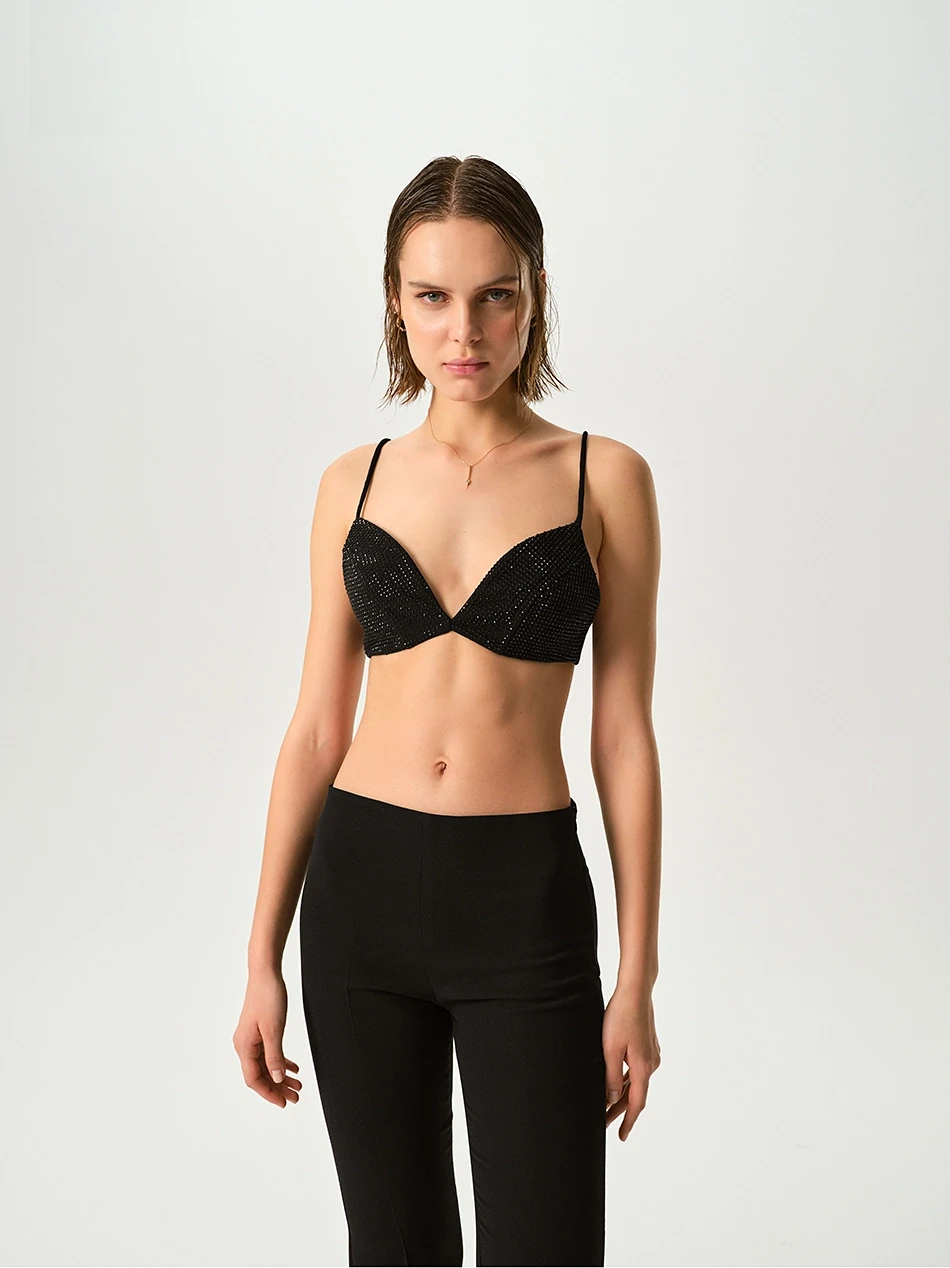 GABRIEL FLARE BLACK PANT